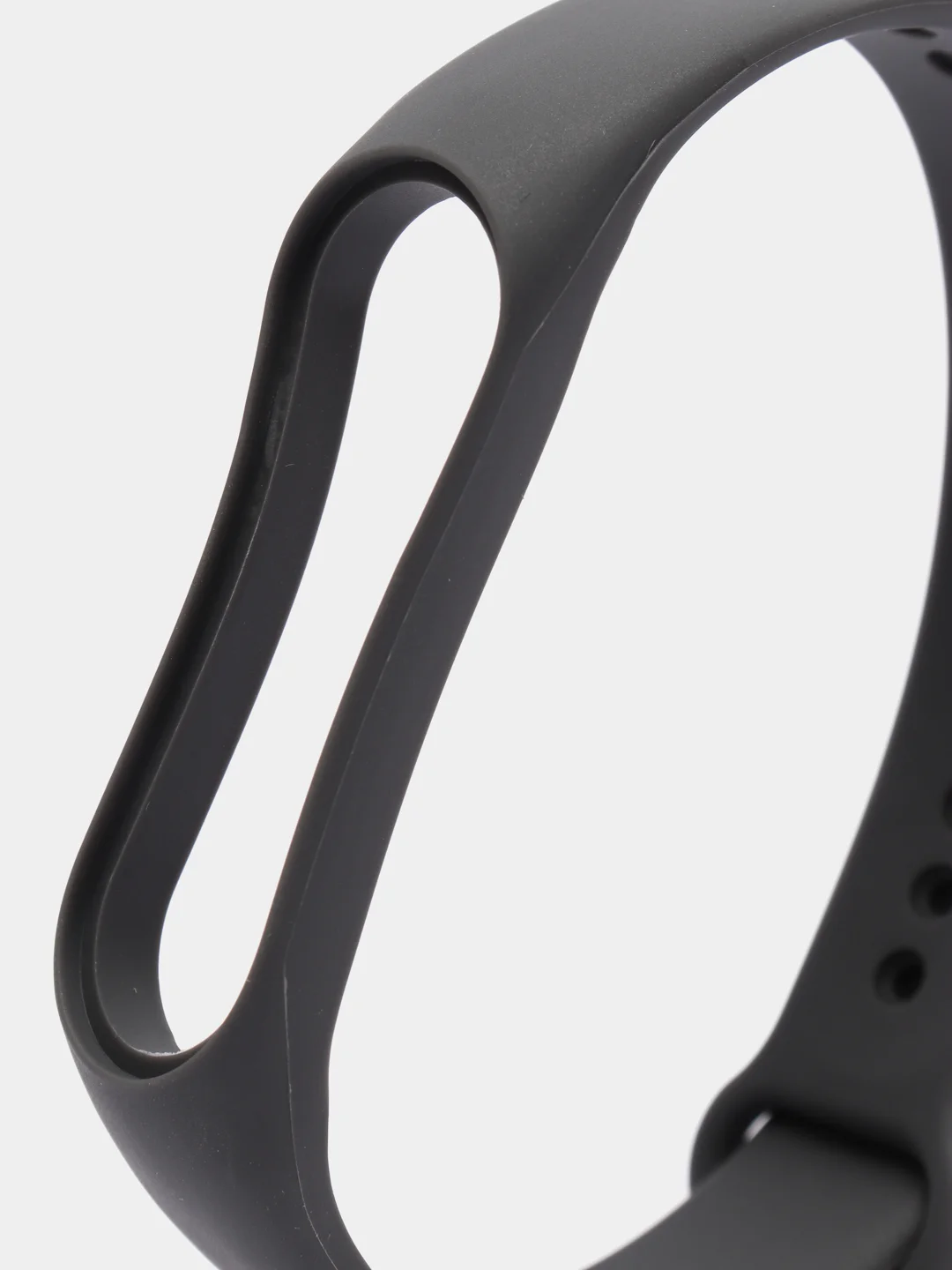 Тёмно-серый силиконовый ремешок Xiaomi Mi Band 5 /Band 6/Band 7 Браслет для smart часов Ксяоми Ми бенд