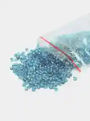 Небесно-голубой бисер стеклянный 12/0