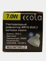 Лампа светодиодная Ecola LED Premium GU5.3 MR16