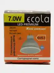 Лампа светодиодная Ecola LED Premium GU5.3 MR16
