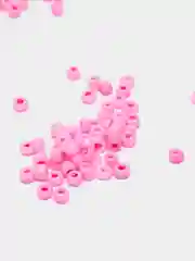 Розовый бисер стеклянный 12/0