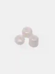 Серебряный бисер стеклянный 12/0