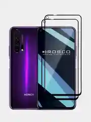 Белый стекло для Honor 20, 20 Pro, Huawei Nova 5T защитное ROSCO с олеофобным покрытием, матовое