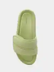 Зеленый шлепанцы сланцы женские, TENDANCE