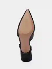 Белый туфли женские на тонком каблуке, натуральная кожа TENDANCE