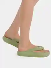 Зеленый шлепанцы сланцы женские,  TENDANCE