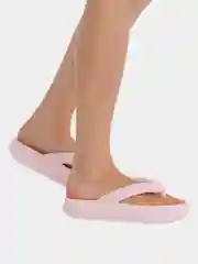 Розовый шлепанцы сланцы женские,  TENDANCE
