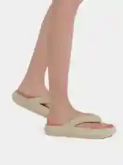 Бежевый шлепанцы сланцы женские,  TENDANCE