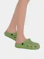 Зеленый шлепанцы сланцы женские, TENDANCE
