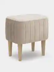 Бежевый пуф MONOFIX, АММА велюр