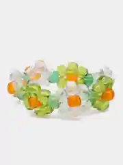 Желтый кольцо из бисера