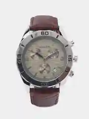 Коричневый мужские наручные часы Ochstin 6113B с хронографом в подарочной упаковке