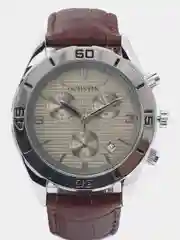 Коричневый мужские наручные часы Ochstin 6113B с хронографом в подарочной упаковке