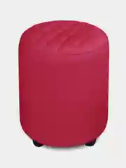 Красный пуф MONOFIX, ЙОККИ экокожа