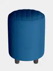 Синий пуф MONOFIX, ЙОККИ велюр