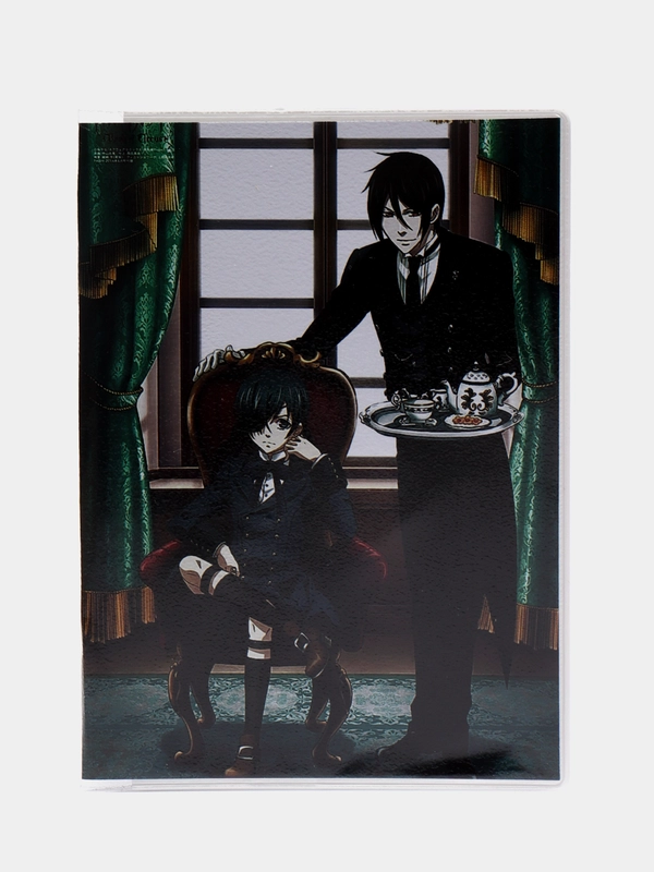 Обложка для паспорта по аниме "Black Butler / Темный дворецкий"