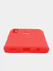Красный чехол для Honor 9S, Y5P,  Honor 30 матовый силиконовый