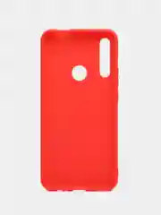 Красный чехол для Honor 9S, Y5P,  Honor 30 матовый силиконовый