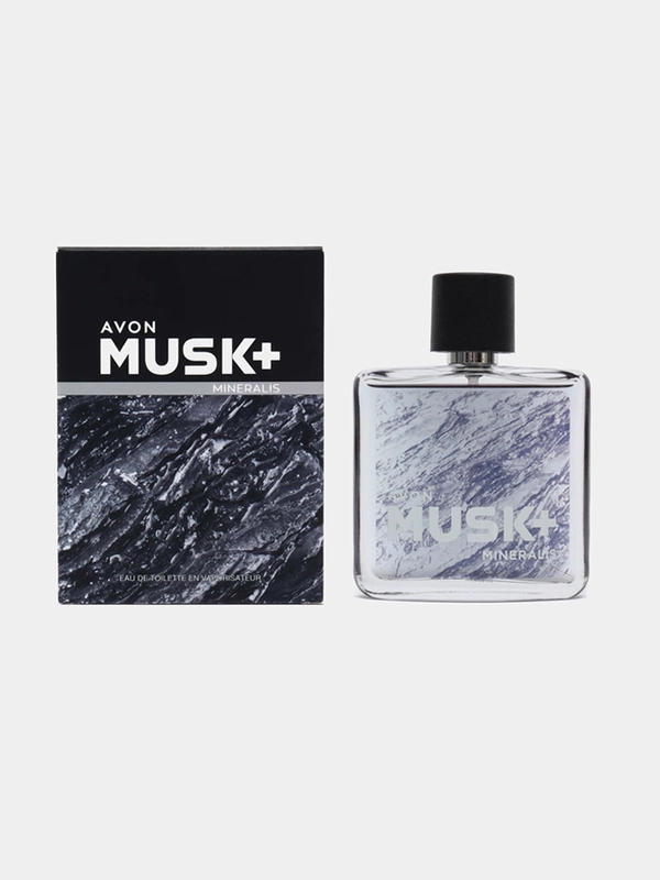 Туалетная вода AVON Musk Mineralis+, 75 мл