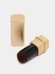Золотой кисть в тубе складная в футляре, для макияжа, выдвижная, 8 см,  золото, серебро