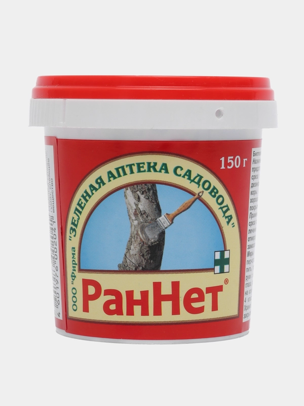 РанНет паста, для дезинфекции и заживления ран деревьев и кустарников, 150гр