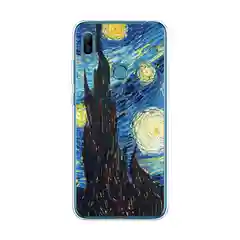 Лимонный силиконовый чехол на Honor 8A/8A Pro/Huawei Y6 2019/Y6s / Хонор 8А прозрачный, с рисунком