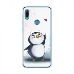 Морской силиконовый чехол на Honor 8A/8A Pro/Huawei Y6 2019/Y6s / Хонор 8А прозрачный, с рисунком
