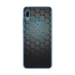 Темно-синий силиконовый чехол на Honor 8A/8A Pro/Huawei Y6 2019/Y6s / Хонор 8А прозрачный, с рисунком