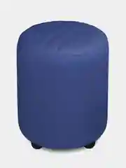 Синий пуф MONOFIX, ЙОККИ экокожа