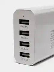 Белый сетевое зарядное устройство USB-HUB (Хаб) MRM-POWER H5004 4USB Ports 40W 5.4A