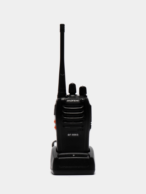 Рация Baofeng BF-666S, UHF, 16 каналов, радиус действия 10 км, 1 штука