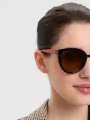 Коричневый солнцезащитные очки