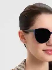 Синий солнцезащитные очки