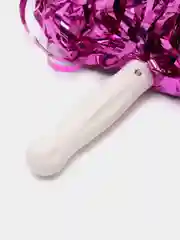 Фуксия помпоны для черлидинга, с ручками, 2 штуки