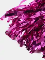 Фуксия помпоны для черлидинга, с ручками, 2 штуки