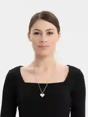 Бежевый подвеска Heart