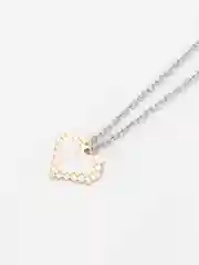 Бежевый подвеска Heart