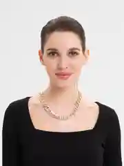Горчичный цепочка на шею