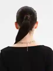 Горчичный цепочка на шею