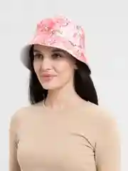 Розовый панама летняя из легкого материала унисекс