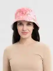 Розовый панама летняя из легкого материала унисекс