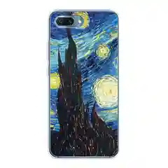 Лимонный силиконовый чехол на Honor 10 / Хонор 10 прозрачный, с рисунком, защита камеры