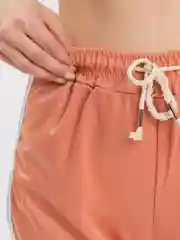Коралловый меланж шорты женские, повседневные / шорты спортивные