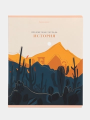 Тетрадь общая для школы предметная 48 листов SoftTouch, История, клетка, Brauberg, 404551