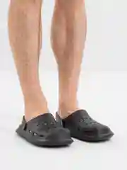 Черный сабо мужские сланцы мужские