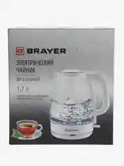 Чайник электрический BRAYER, 1,7 л, BR1030WH