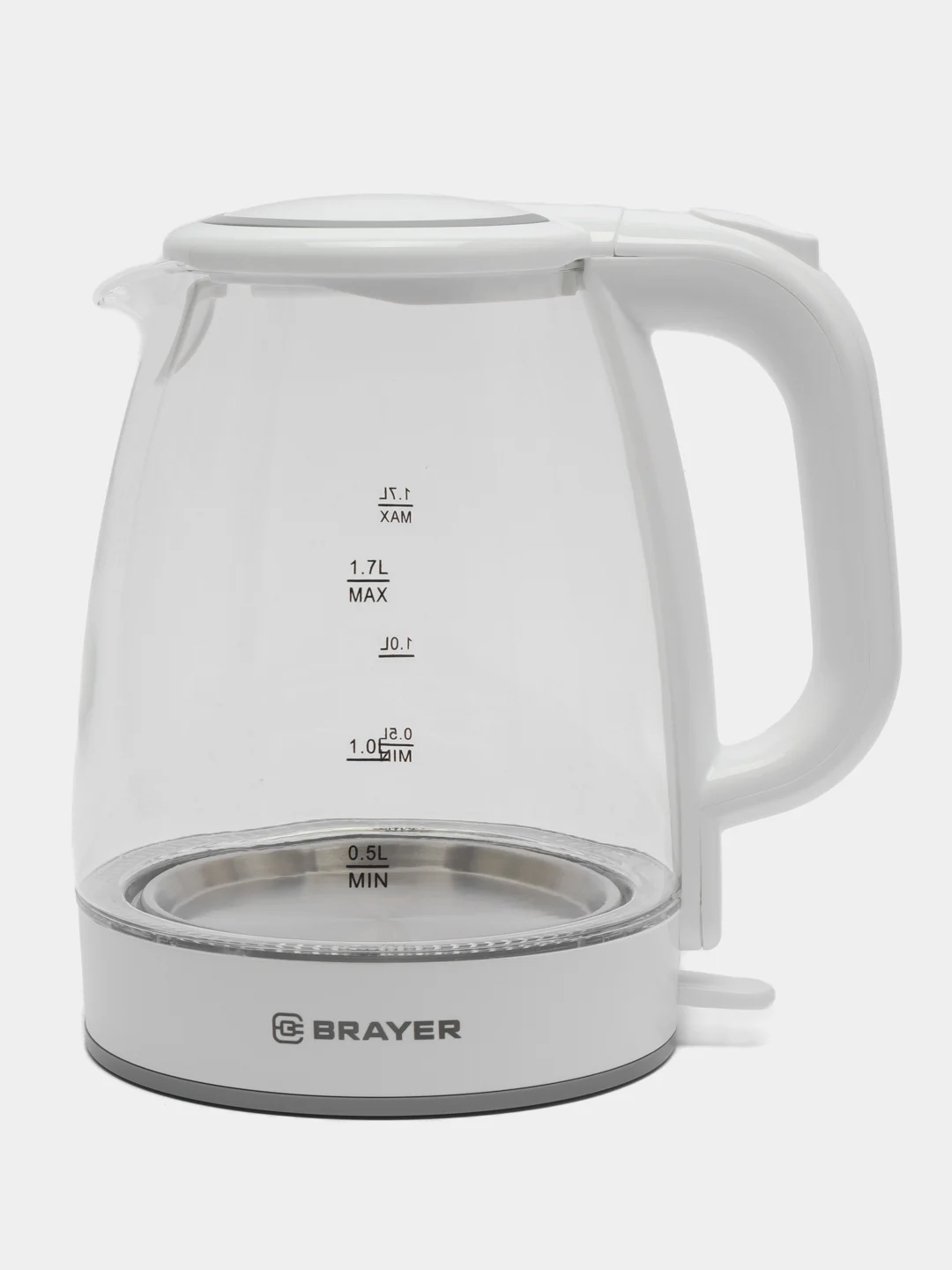 Чайник электрический BRAYER, 1,7 л, BR1030WH