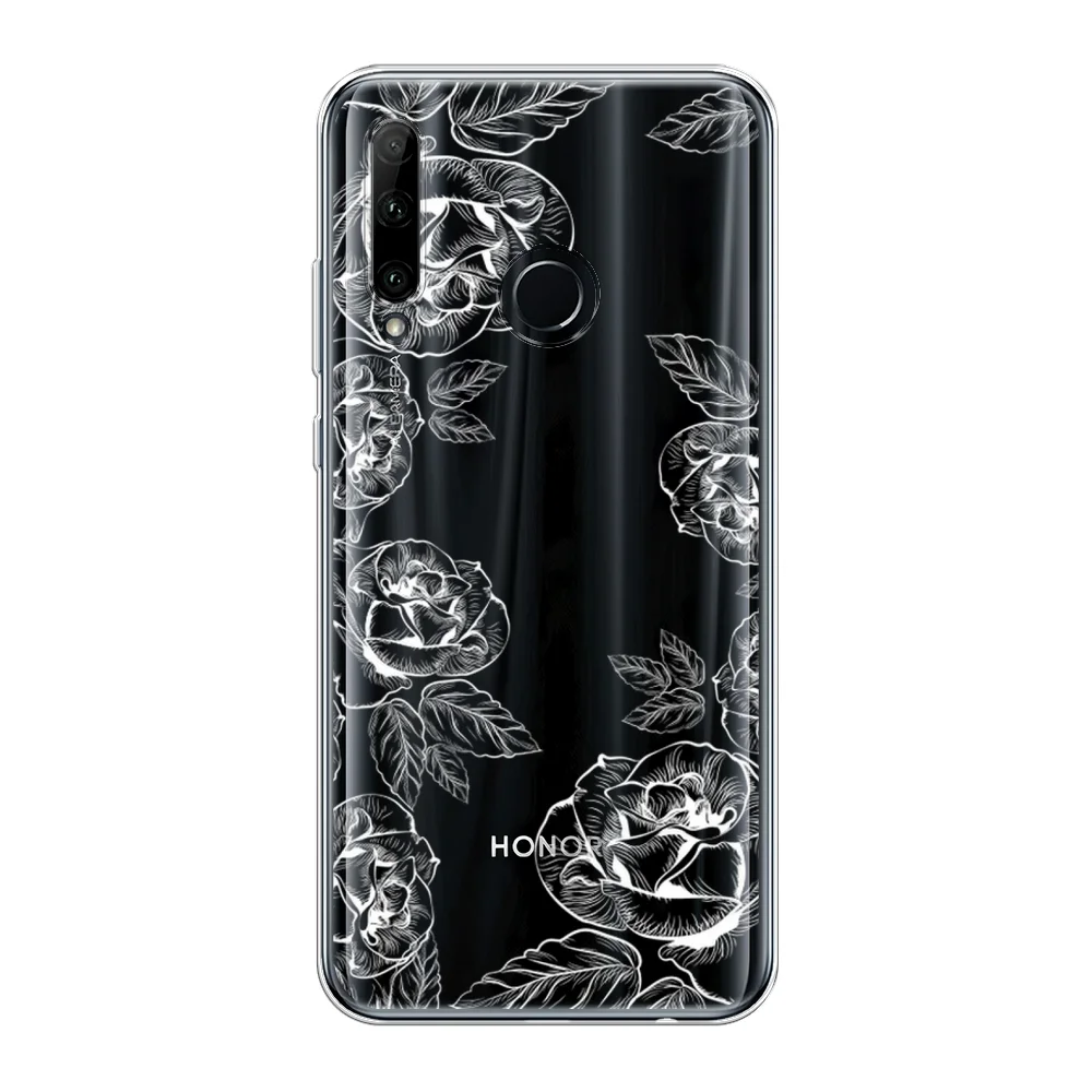 Бежевый меланж чехол на Honor 10i/20 Lite 2019/20e/Huawei P Smart Plus 2019 / Хонор 10i прозрачный