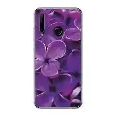 Вишнёвый чехол на Honor 10i/20 Lite 2019/20e/Huawei P Smart Plus 2019 / Хонор 10i прозрачный
