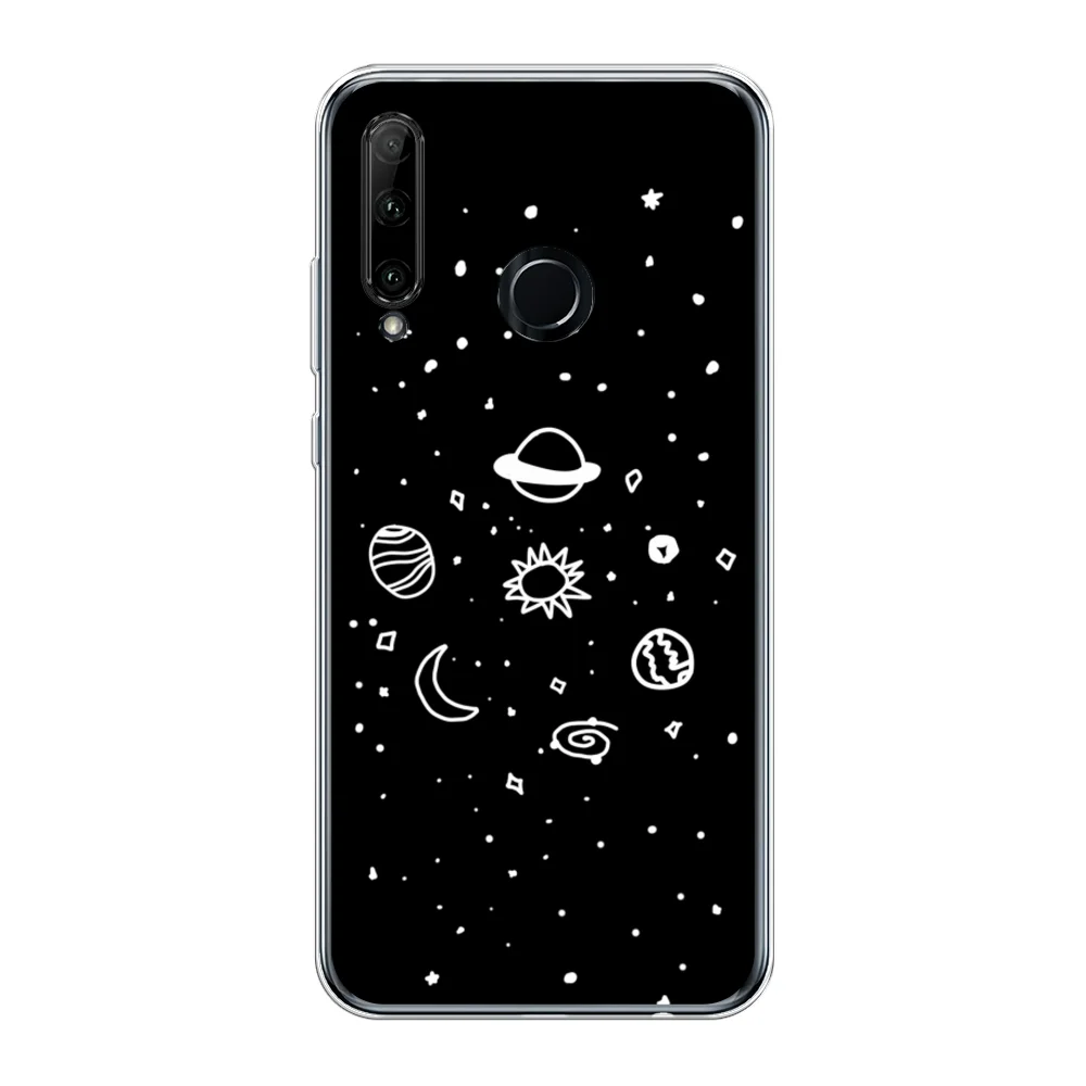 Зеленый чехол на Honor 10i/20 Lite 2019/20e/Huawei P Smart Plus 2019 / Хонор 10i прозрачный